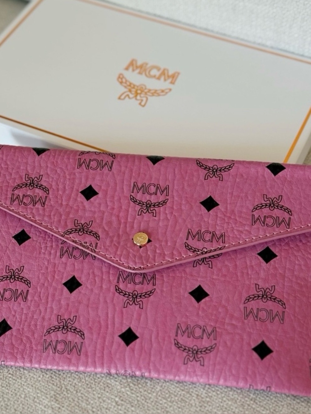 MCM Cosmetic Pouch